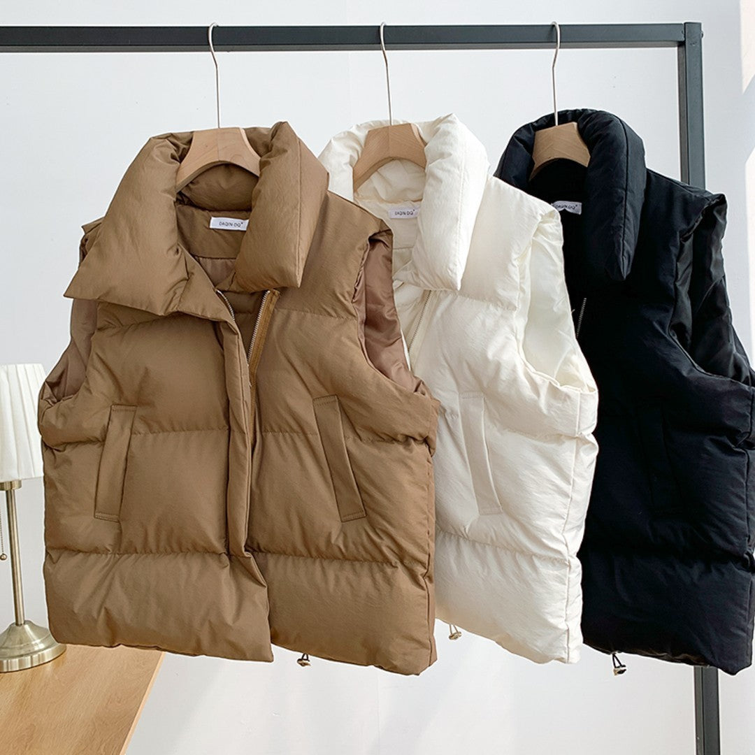 Gilet veste matelassée en coton