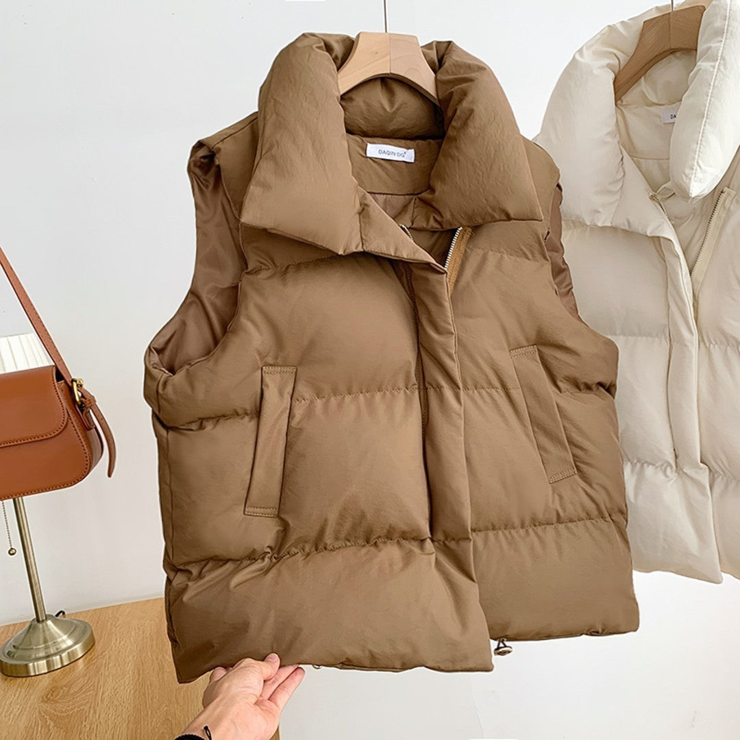 Gilet veste matelassée en coton